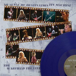 David Bowie - Tin Machine No Sense Of Destination Numbered Blue Vinyl Lp Ltd