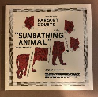 Lp: Parquet Courts - Sunbathing Animal Ltd Orange Vinyl