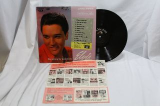 Elvis Presley Something For Everybody Lp Vinyl 1961 Rca