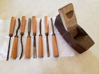 Vintage Wood Carving Hand Tools