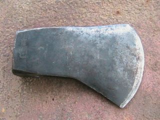 Rare Plumb Patent Applied For Single Bit Axe Head National Pattern 3 1/2 Lb Tool