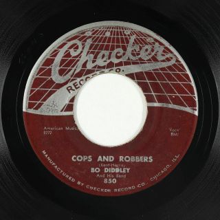 Blues R&b 45 - Bo Diddley - Cops And Robbers/down Home Special - Checker - Mp3