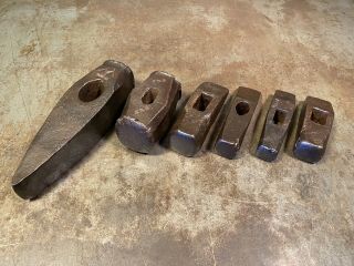Vintage Blacksmith Hammers Cross Peen Cut Chisel For Blacksmithing And Forging