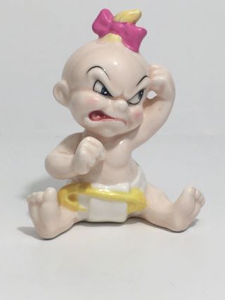 ✨ Vtg Disney Baby Herman Who Framed Roger Rabbit Porcelain Figure Figurine ✨