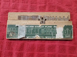 Stanley No.  50 Plane Cutters