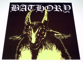 Bathory - Bathory - Lp Vinyl Yellow Goat Cover Quorthon Venom Mayhem X037