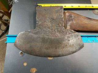 Antique/Vintage,  Large Broad Head / Hewing Axe,  8 1/4 