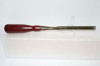 Vintage Stanley No 740 1/2 " Socket Chisel With Beveled Edges