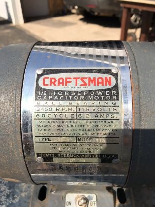 Craftsman 1/2 Hp Electric Motor