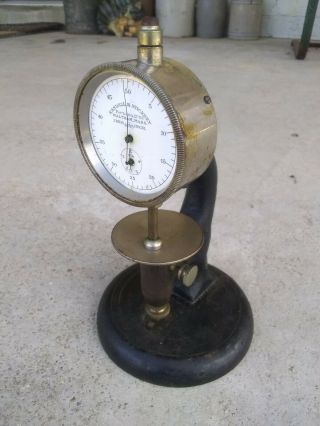 Antique Randall & Stickney Micrometer Thickness Gauge