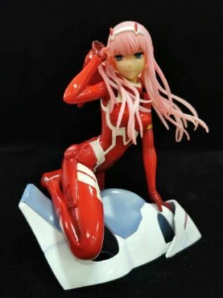 Anime Darling In The Franxx - " Zero Two " Pvc Figure No Box 16cm Red