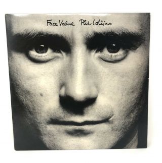 Phil Collins: Face Value 1981 Vinyl Lp Atlantic Sd 16029 Gatefold In Shrink