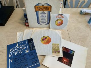 Fillmore The Last Days 3 Lps - - Booklet - - Poster - - Ticket & 45 (complete Set)