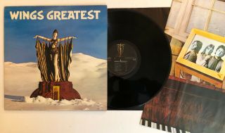 Paul Mccartney & Wings - Greatest Hits - 1978 Us 1st Press W/ Poster (nm -)