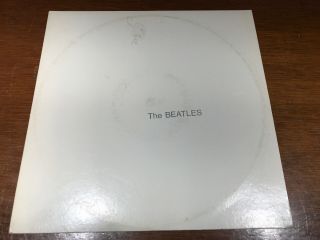 The Beatles - White Album - Vg/vg,  Orange Label Vinyl Lp Record