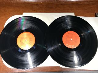 The Beatles - White Album - VG/VG,  Orange label Vinyl LP Record 2