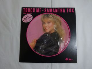 Samantha Fox Touch Me (i Want Your Body) Jive Ali - 22002 Japan Promo Vinyl Lp