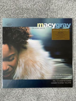 Macy Gray On How Life Is Limited Edtion Blue Vinyl Lp As