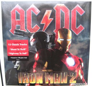 Ac/dc Lp X 2 Iron Man 2 Strk.  180 Gram Vinyl In Cellophane Highway