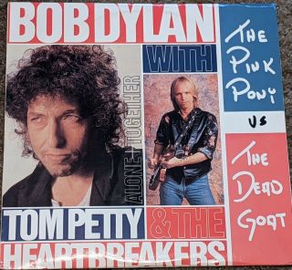 Bob Dylan Tom Petty Rare Vinyl Bootleg Pink Pony Vs.  Dead Goat Live 1986