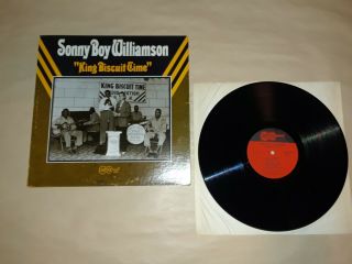 Sonny Boy Williamson King Biscuit Time (1970) Arhoolie VG/NM Vinyl Record Blues 2
