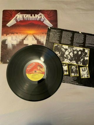 Metallica: Master Of Puppets 1986 Vinyl Music For Nations (mfn60) - Well