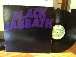 Black Sabbath: Master Of Reality,  Warner Records,  Early,  Oop Lp