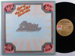 Flying Burrito Brothers Last Of The Red Hot Burritos A&m Lp Vg,  Gatefold