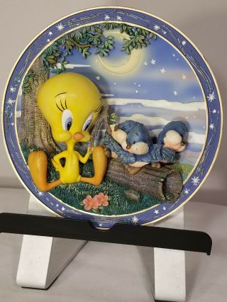 1999 Looney Tunes Tweety Bird Plate " It 