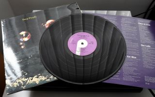 Deep Purple Who Do We Think We Are Uk 1st Press Purple Porky/peckie Lyric Insert
