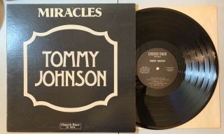 Tommy Johnson - Miracles Lp Church Door 1004 Private Gospel Soul Vg,  Hear