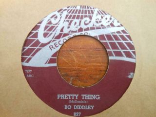 R&b 45 Bo Diddley On Checker M - Pretty Thing/bring It To Jerome