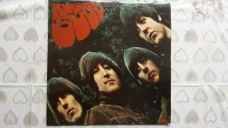 The Beatles " Rubber Soul " (release) Vinyl Lp Records