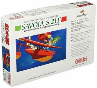 Savoia S.  21 F Late Production Porco Rosso 1/72 By Fine Molds From Japan