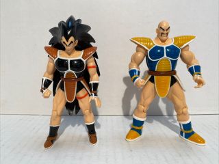 Dragon Ball Z Saiyan Saga Nappa & Raditz Action Figure Irwin Toys 2000