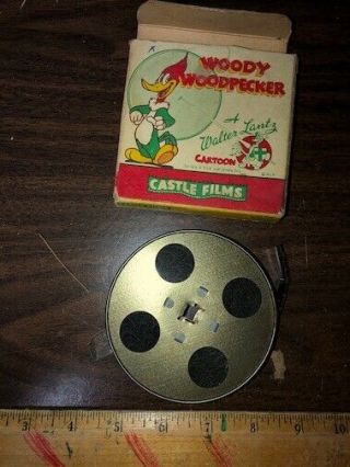Vintage Castle Films WALTER LANTZ WOODY WOODPECKER 16mm Film Reel 2