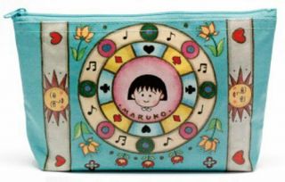 As Chibi Maruko Chan Pouch Blue Sky (japan Import) From Japan