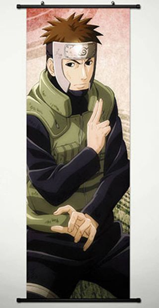 Home Decor Anime Wall Scroll Poster Naruto Yamato Tenzou 49.  2x17.  7 Inches