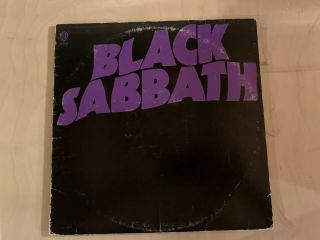 Black Sabbath Master Of Reality Lp Vinyl Early Bs 2562 Vg,  Plays Beautifully