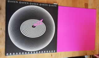 Queen - Jazz Lp With Poster Attached