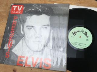Elvis Presley“tv Guide Presents Elvis Presley”us Issue Shrink Exc/exc Lp Record