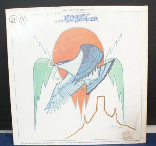 The Eagles On The Border Cd - 4 Quadrophonic Record Album Set Vinyl Classic Rock