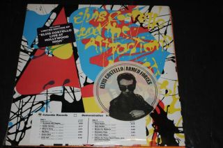 Elvis Costello Armed Forces Us Promo Lp W/7 "