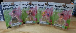 Love Hina Yamato Swimsuit Beach Figures - Set Of 4 Story Image Figure