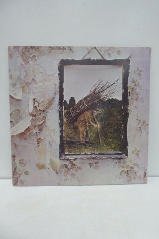 Led Zeppelin Iv Zoso Lp Vinyl Record Atlantic 1971