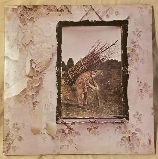 Led Zeppelin Iv 4 Zoso Vinyl Lp Rca Record Club 70s Pressing