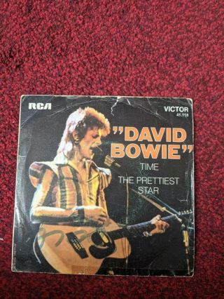 David Bowie Time Prettiest Star 7 " Vinyl Single