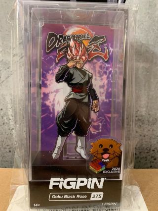 ✅new✅ Figpin 275 Dragon Ball Fighter Z - Goku Black Rose Le 1000