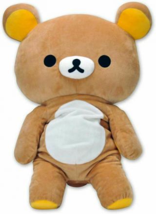 Official San - X Rilakkuma Plush Stuffed Doll Medium Rilakkuma Mr75101 Usa Seller