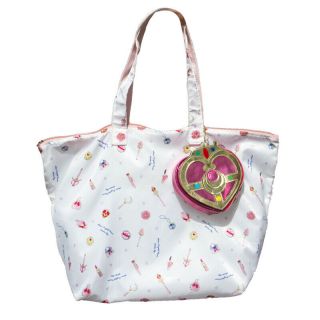 Sailor Moon Cosmic Heart Compact Pouch Tote Bag Coin Purse Wallet Handbag